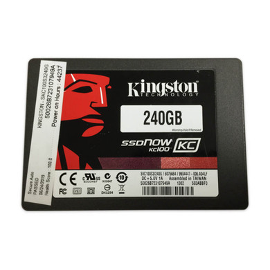 Front View of Kingston 2.5in 240GB SATA III SSD
