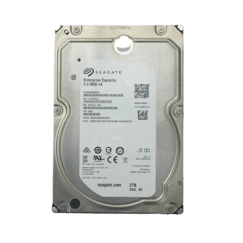 Front view of Seagate ST2000NM0034 2TB SAS Hard drive