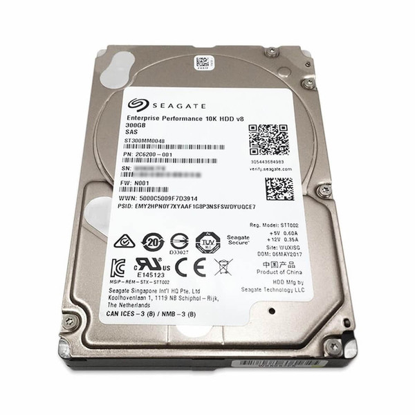 Front view of Seagate ST300MM0048 Hard Drive
