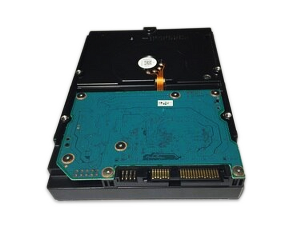 Back view of Toshiba 3.5 1 TB SAS Hard Drive