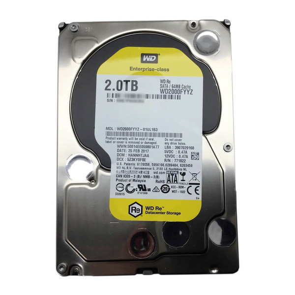 front view of 2TB SATA front view of 2TB SATA