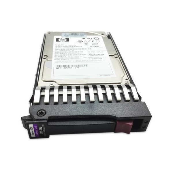 Front view of HP 2.5in 146GB Hard Drive SAS