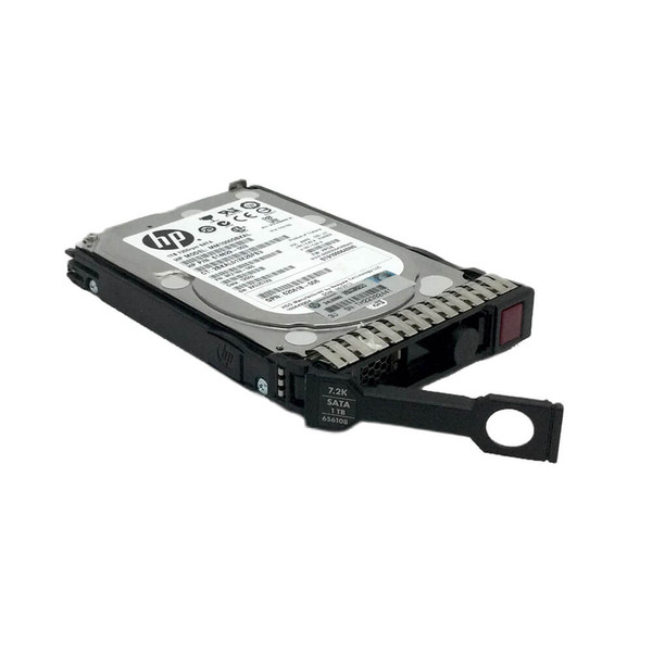 Front view of HP MM1000GBKAL 1TB SATA HDD
