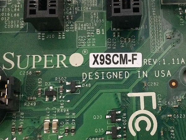 Supermicro X9SCM-F Motherboard, with 1x Intel Xeon E3-1270v1 3.4GHz CPU 8GB DDR3 Memory I/O LGA1155