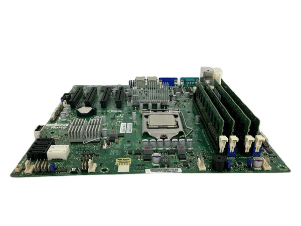 Supermicro X9SCM-F Motherboard, with 1x Intel Xeon E3-1270v1 3.4GHz CPU 8GB DDR3 Memory I/O LGA1155