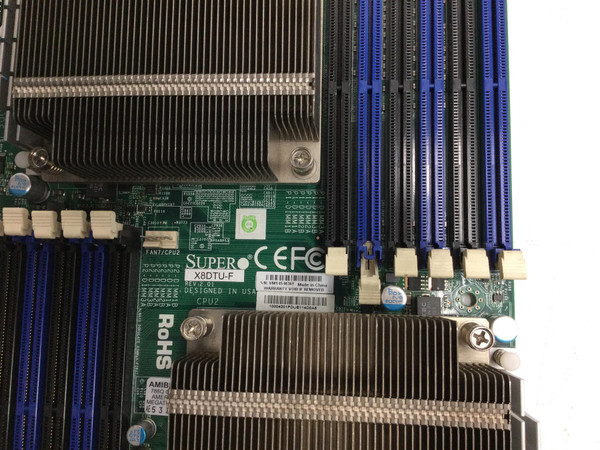 Supermicro X8DTU-F LGA 1366 Proprietary System Board W/ 2x E5620 and 2x Heatsink