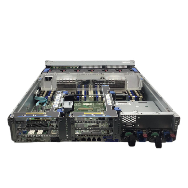 Back View Inside the Server
