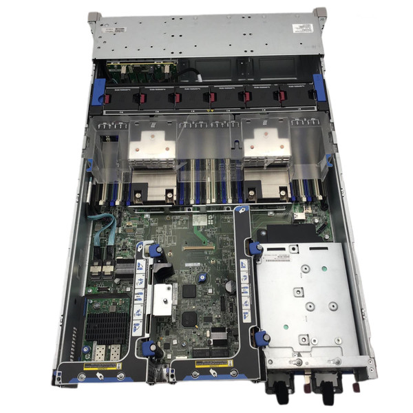 Top View Inside the Server