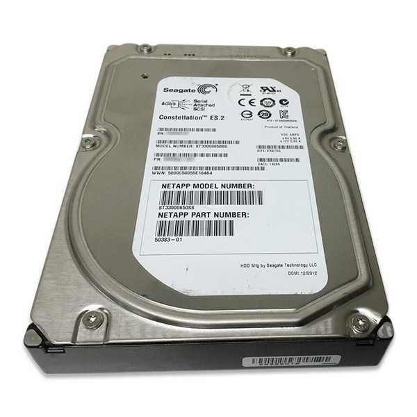 front view of 3TB SAS
