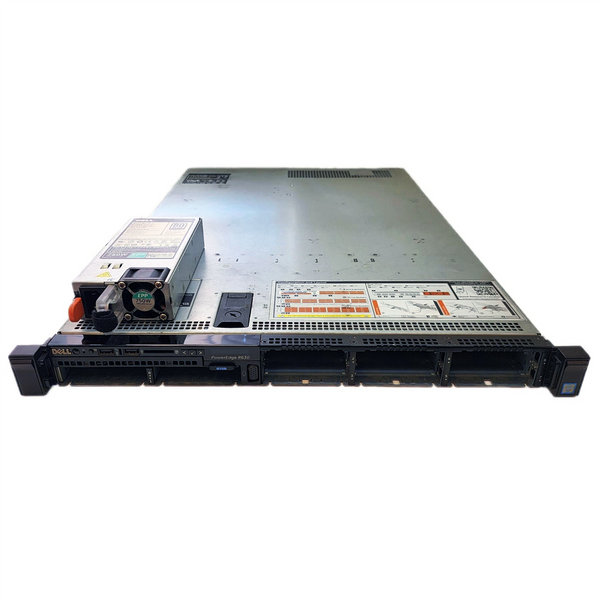 Dell rack mount server R630 1U with 8 2.5" Front Drive Bays and 1 power supply. Dell rack mount server R630 1U with 8 2.5" Front Drive Bays and 1 power supply.