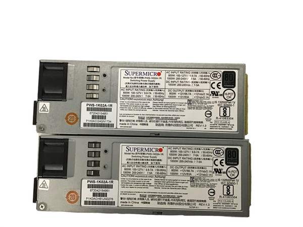 2 power supplies image.