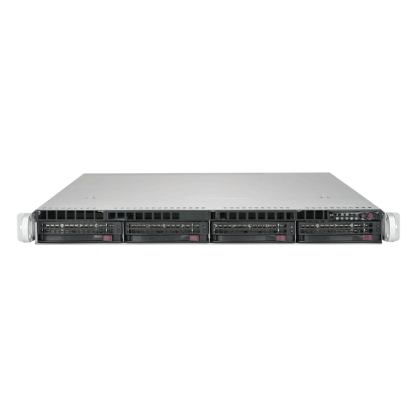 image of CSE-819TQ-R700WB X9DRW-3TF+ server front view