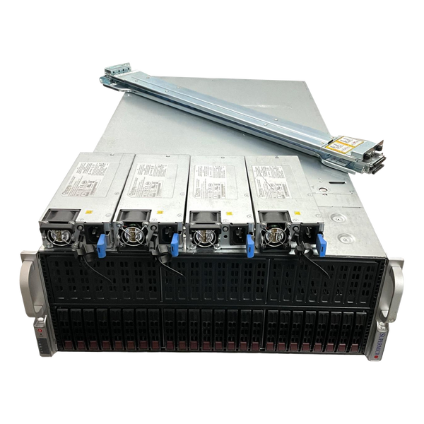image of AI Double-Width GPU Server 4028GR-TRT front view