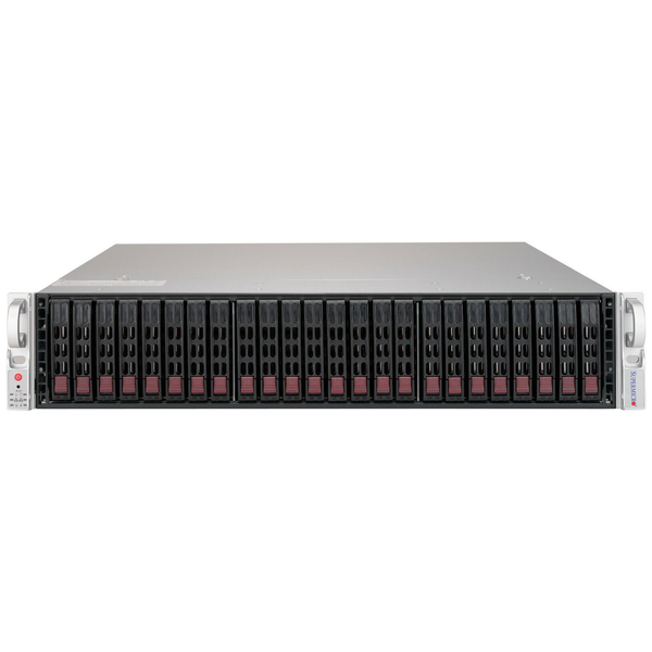 image of 2U X9DR3-LN4F+ server  front view