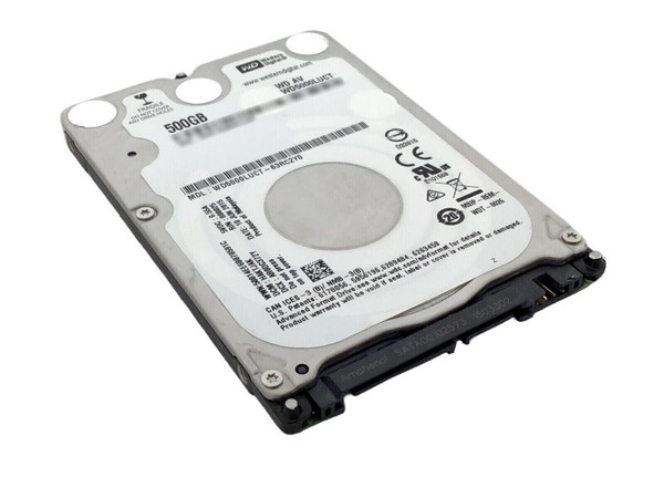 Side view of 500GB SATA Side view of 500GB SATA