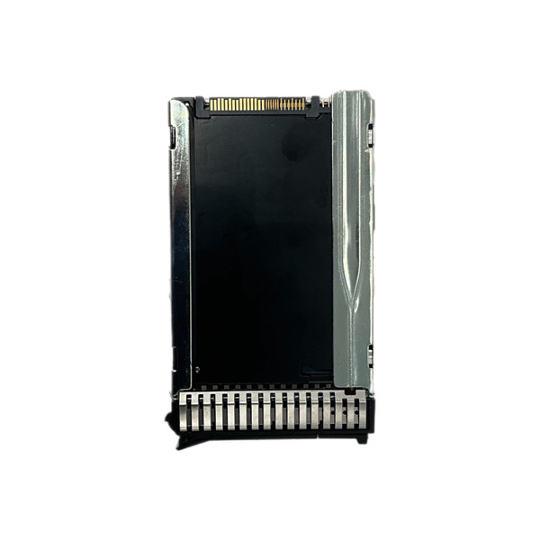 back view of Kioxia 1.6 TB NVMe SSD with caddy