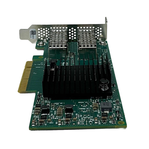 Network Card with High & Low Profile Bracket CX4121A Side photo