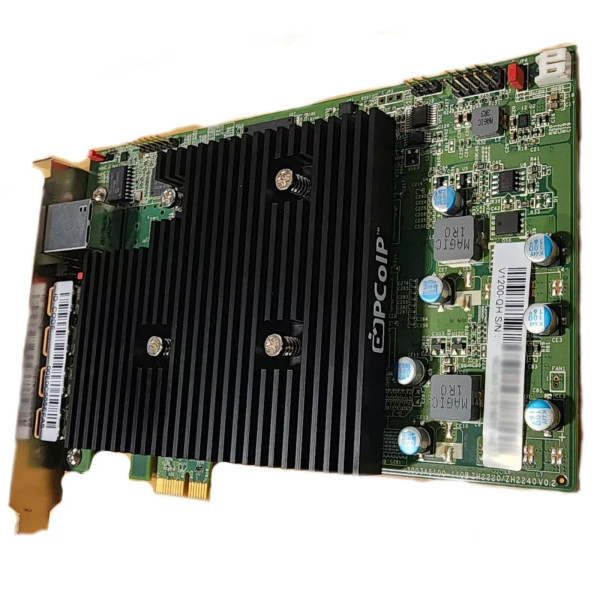 Teradici Tera2240 4x DP video in Cast HD02 PCoIP Remote Host Access GPU w/ Cable