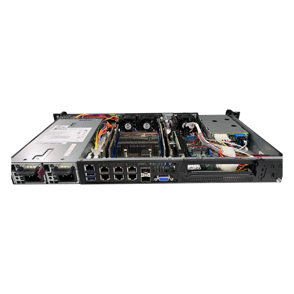 PREBUILT supermicro 1u 10" Depth 5019D-FN8TP X11SDV-8C-TP8F D-2123IT