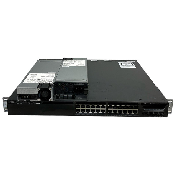 Front view with two power supplies on top