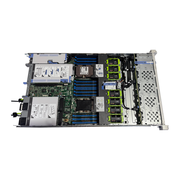 top view side of the server