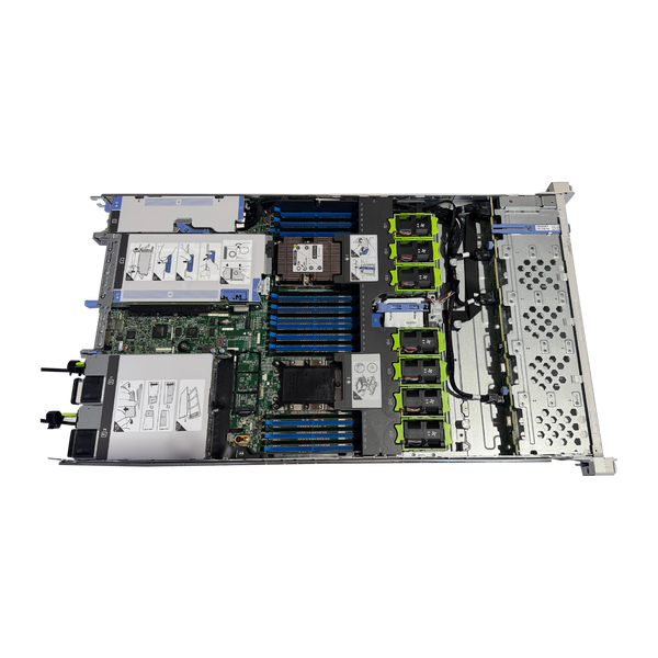 Top Side View of the server