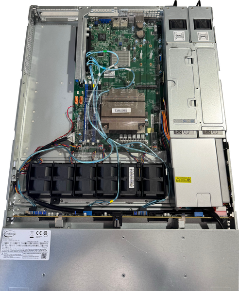 Top View of the Server