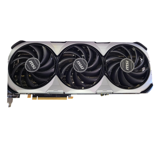 Top view of MSI RTX 4090 VENTUS 3X E 24G OC