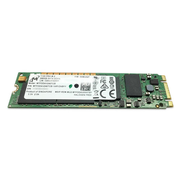 front view of 240GB M.2 SSD