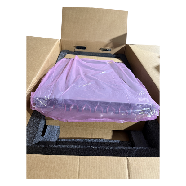 Aerial Open Front View (no Styrofoam protection) of Cisco N9k-C9332D-H2R