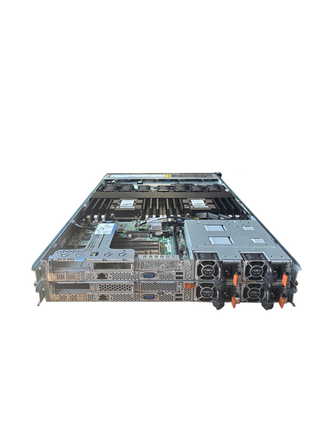 Back Side View of the Server