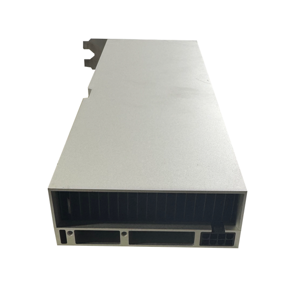 Front photo of the CMP 170HX GPU, focusing on the Heatsink and Power Cable Port