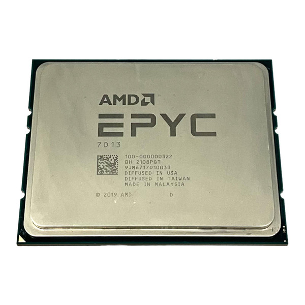 AMD EPYC 7D13 7nm 36 Core 72 Threads Socket SP3 Server CPU Processor