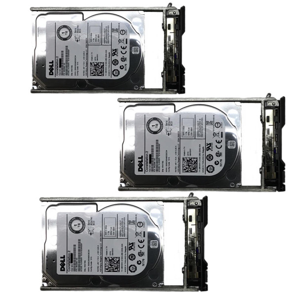 Front view of Dell 9W5WV 1TB SAS 2.5" drive