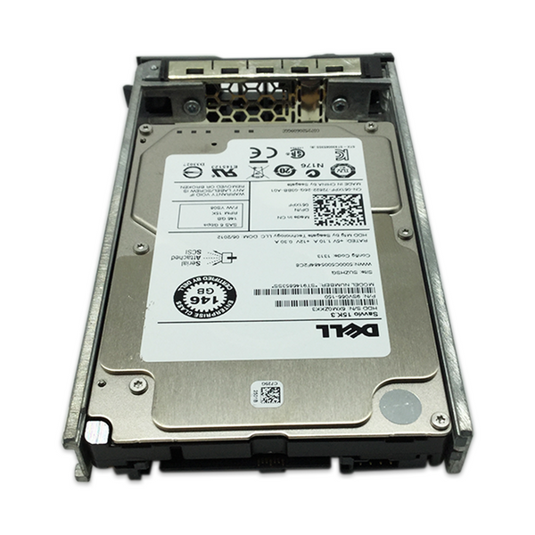 Front view of Dell 061XPF 146GB SAS 2.5in drive