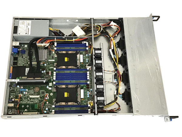 New 1U Server 4x NVMe U.2 2x Xeon Gold 6130 64GB DDR4