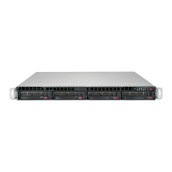 supermicro servers 1U pfSense Firewall Router – 4-Bay Rackmount