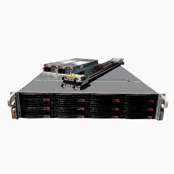 supermicro 2u server 12-Bay 4x NVMe Storage Rackmount