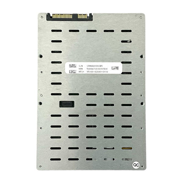 Back view of 8GB SAS HGST 3.5" Server drive