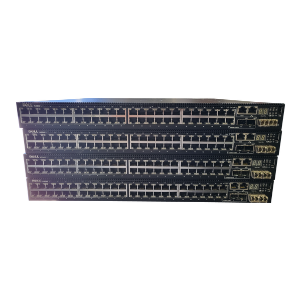 Front view of Dell Force10 N3048 Switch