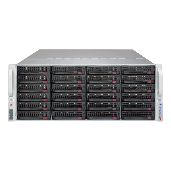 supermicro superstorage  4U with 36 3.5" Front Drive Bays