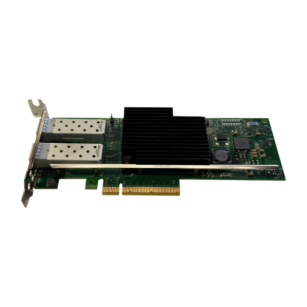 Side view of Intel X710-DA2 Network Adapter