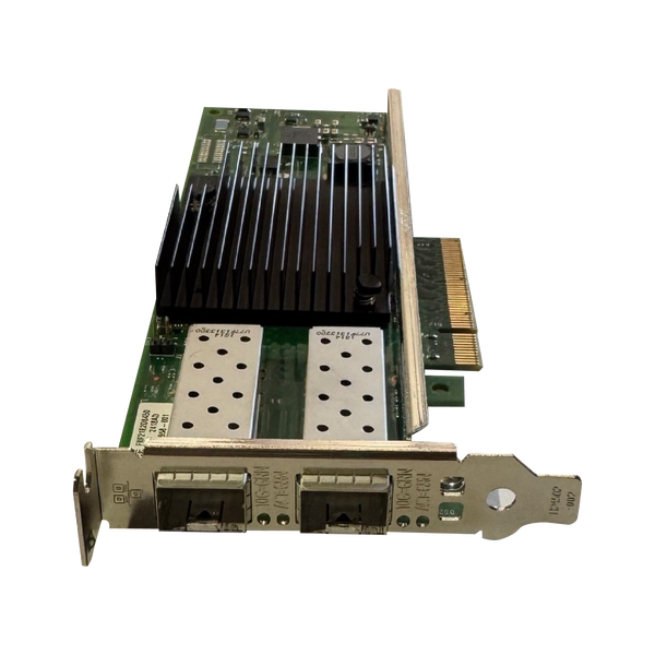 Front view of Intel X710-DA2 Network Adapter