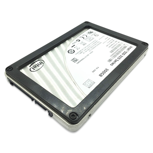 Right side view of SSDSA2CW300G3 Intel drive