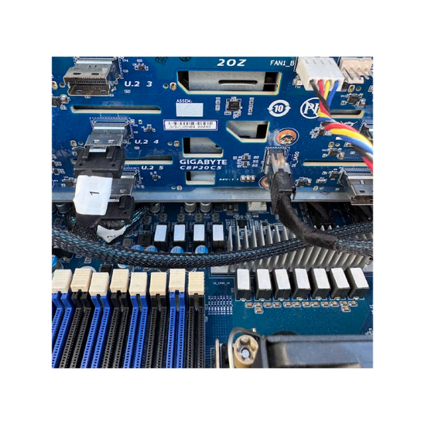 Gigabyte MG62-G41 4U 12 Bay LFF with 2x 6330 CPU 3x PSU