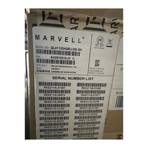 Details of QL41132HQRJ-DE Network Adapter