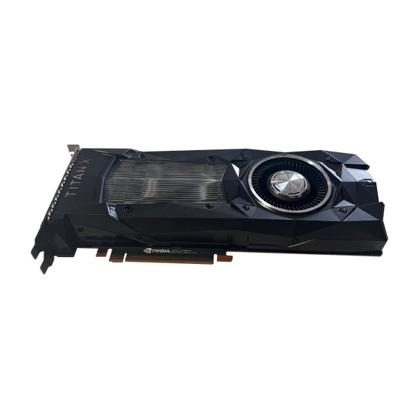 Front landscape view of Nvidia GTX Titan Xp Graphics Card