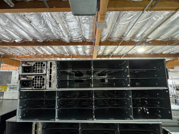 Supermicro 45 Bay JBOD Expansion Server Shelf 847E16-RJBOD1 Chassis 2x PSU