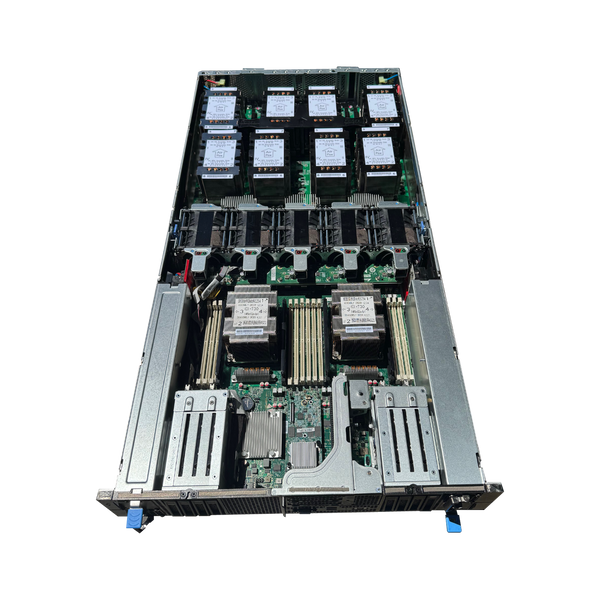 Top Front View see components inside