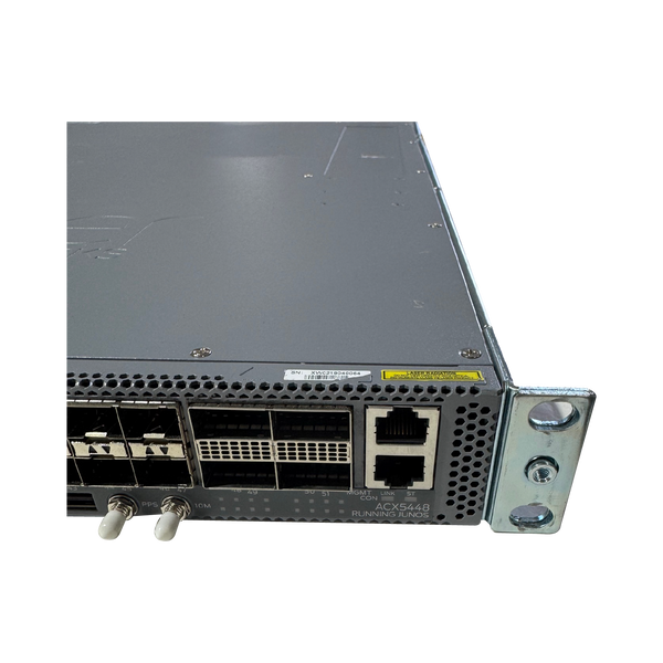 Right Side close-up view of Juniper ACX5448 Switch